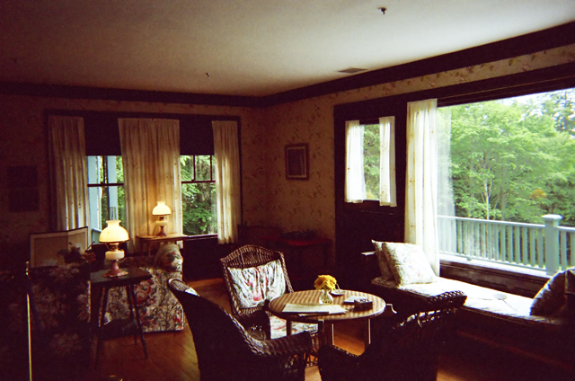 Living Room, FDR 'cottage', Campobello Island, NB