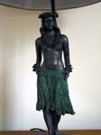 Hula dancer lamp