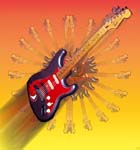 Multi-guitar image
